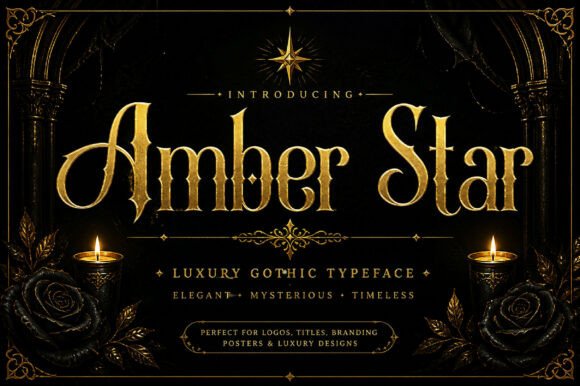Amber Star: A Font That Elevates Your Brand