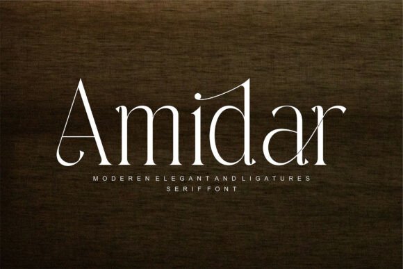 Amidar: A Serif Font for Editorial Elegance