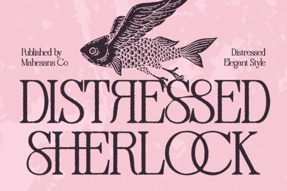 Distressed Sherlock: A Serif Font for Timeless Web Design