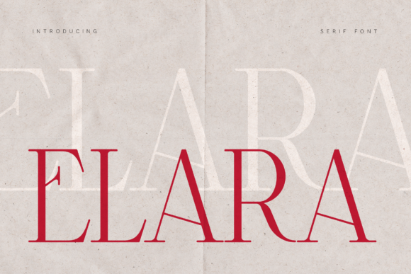 Elara: The Font That Elevates Your Brand