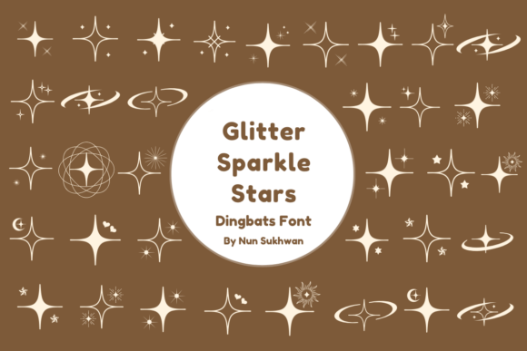 Glitter Sparkle Stars