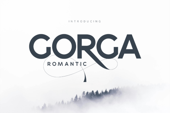 Gorga Romantic: A Typeface That Adds Elegance to Modern Branding
