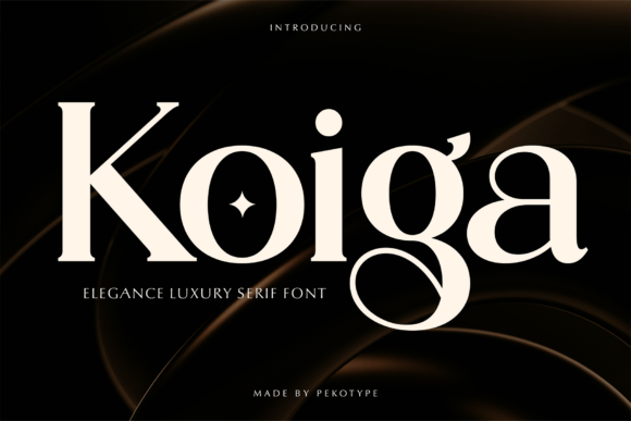 Koiga: A Serif Font That Elevates Digital Branding