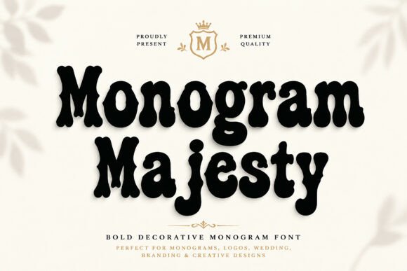 Monogram Majesty: A Decorative Font for Bold Web Design