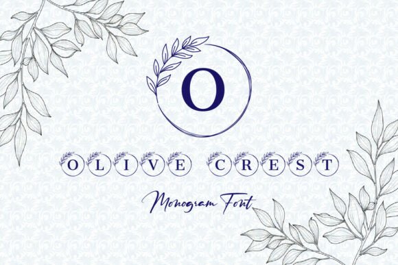 Olive Crest Monogram
