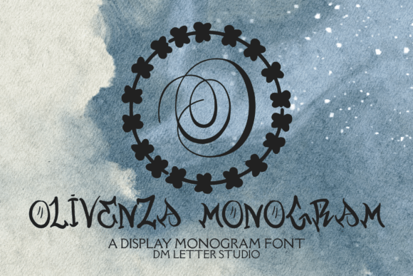 Olivenza Monogram: A Botanical Touch for Modern Branding