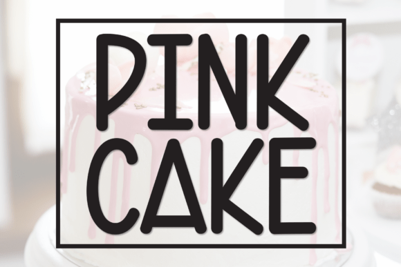 Pink Cake: A Handwritten Font for Memorable Branding