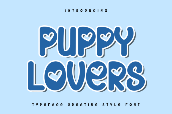 Puppy Lovers: A Typeface That Breathes Sophistication