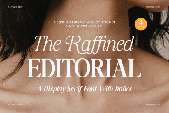 Raffined Serif for Branding Projects