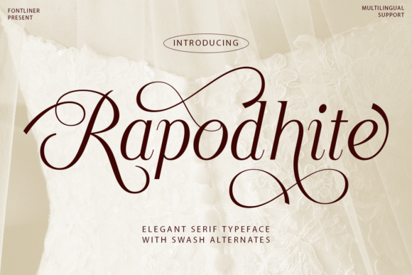 Rapodhite: A Serif Font That Elevates Digital Branding