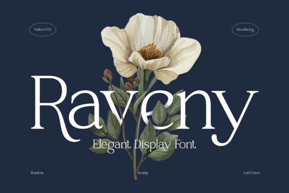 Raveny: A Serif Font That Elevates Branding with Sophistication