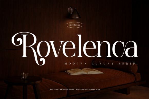 Rovelenca: A Serif Font for Timeless Branding