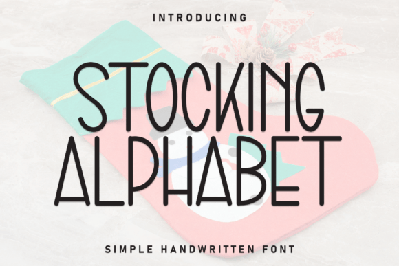 Stocking Alphabet: A Gentle Touch for Editorial Design