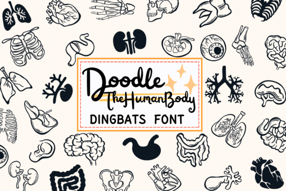 The Human Body: A Unique Font for Editorial Design