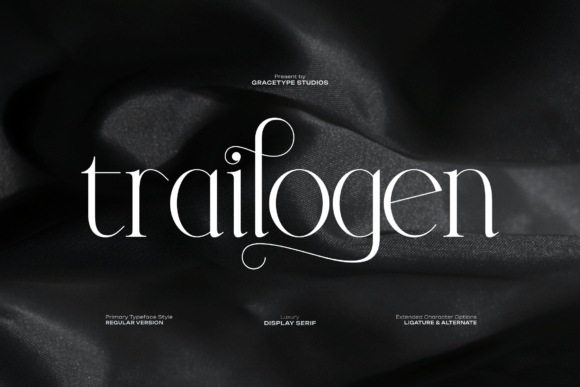 Trailogen: A Serif Font That Elevates Your Brand