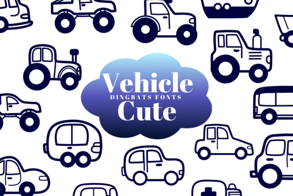 Vehicle Cute: A Sketchy Font for Creative Branding